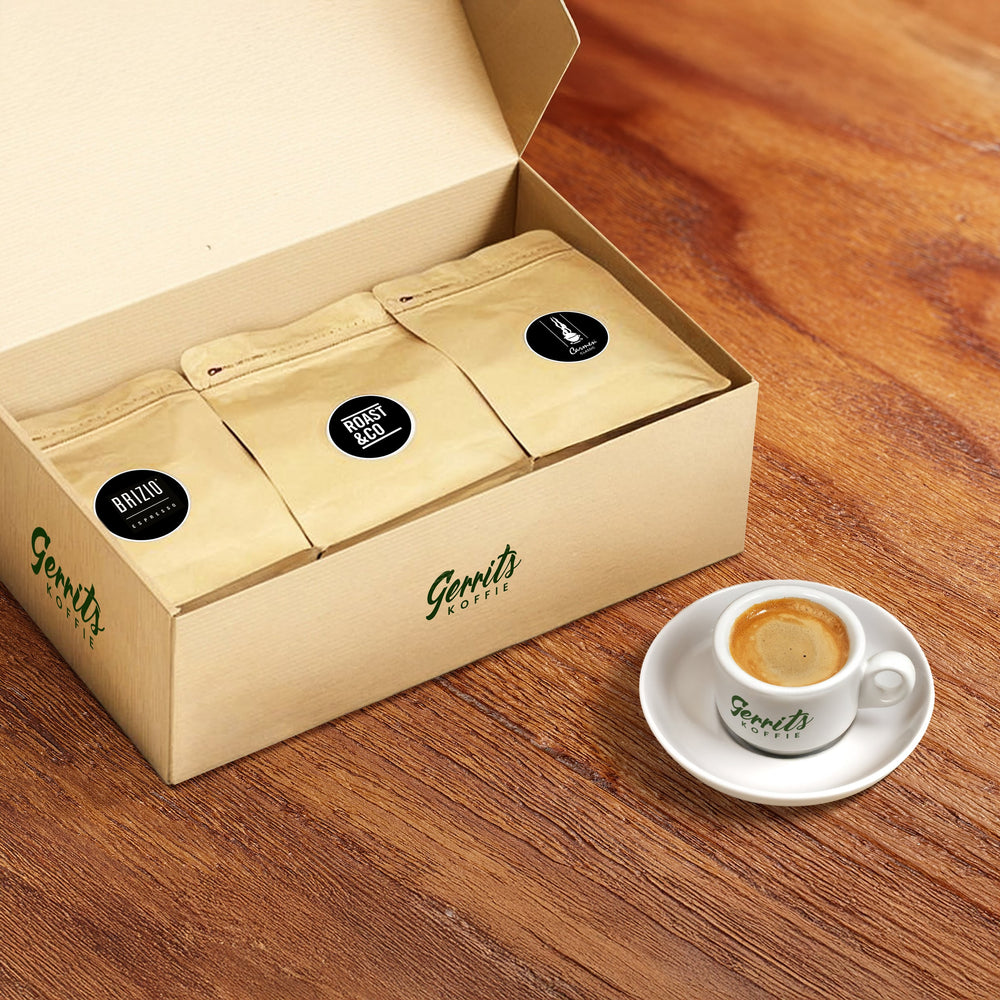 Espresso proefpakket – verschillende koffies om uit te proberen