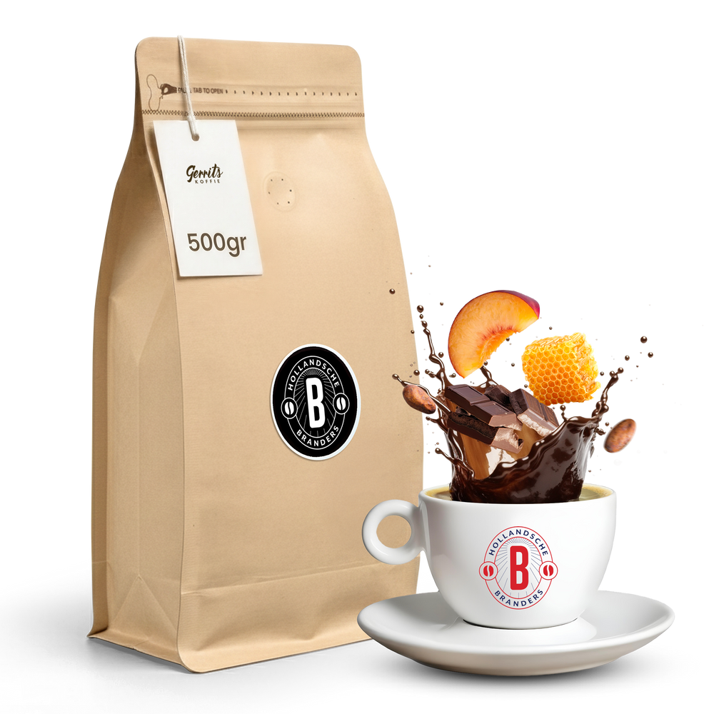 Hollandsche Branders Koffiebonen 500 gram – Arabica & Robusta Blend