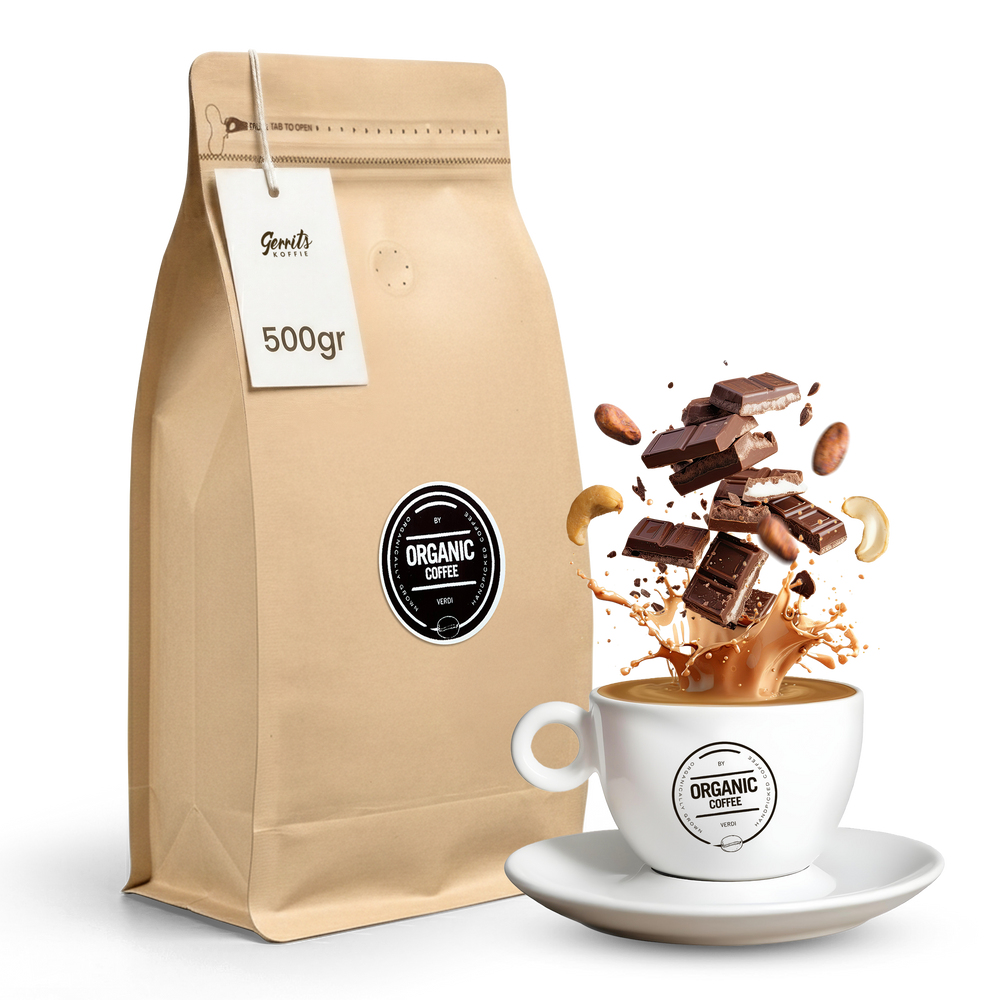 Organic Coffee Koffiebonen 500 gram – Zacht & Romig